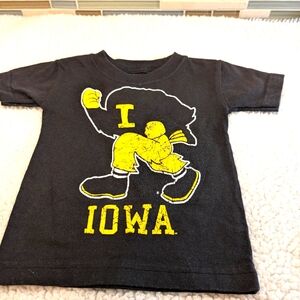 Iowa Hawkeyes T-shirt, Baby 6 Months - College Kids Brand